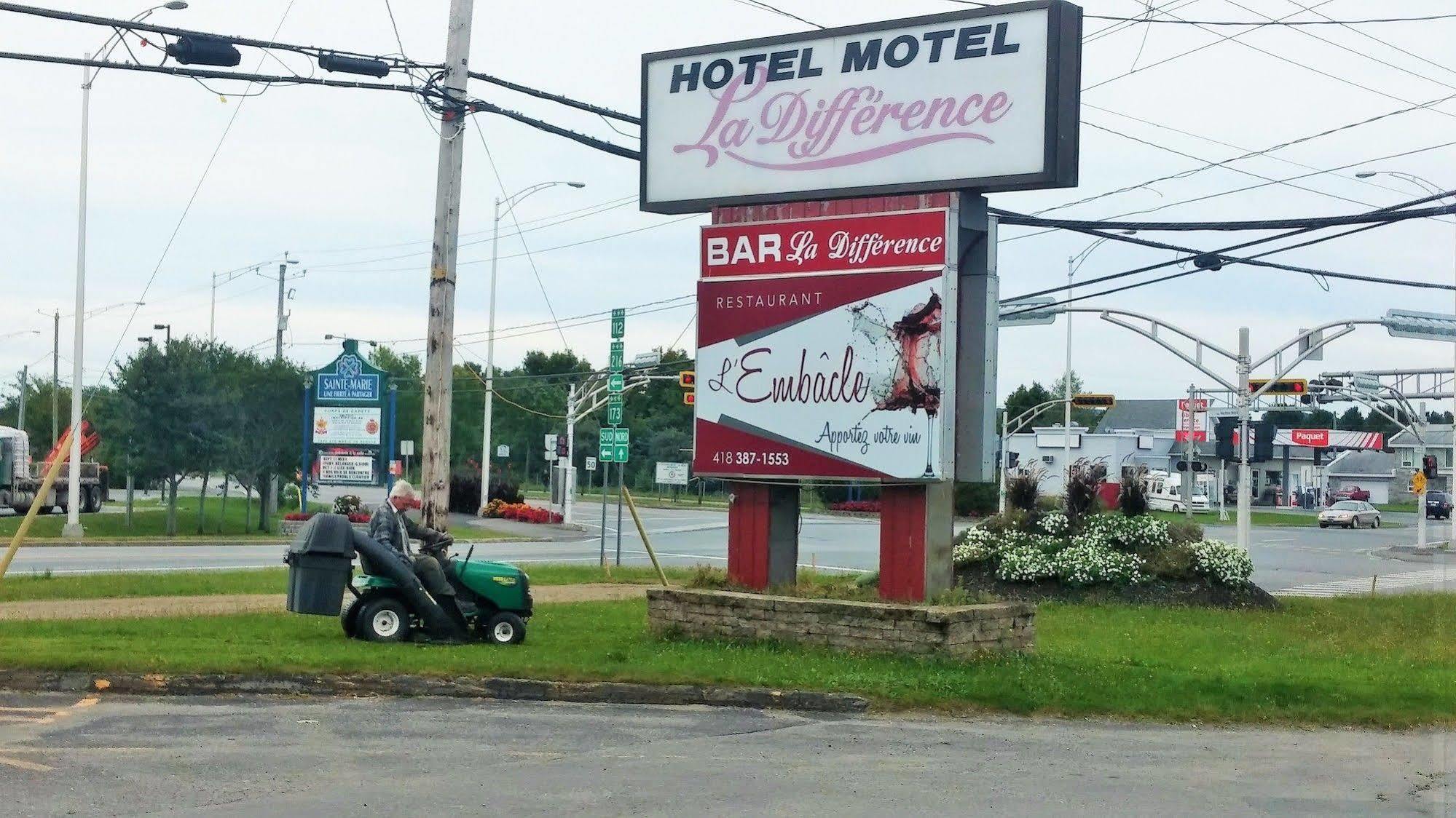 Hotel-Motel La Difference 생트-마리 외부 사진